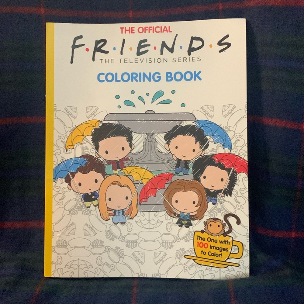 Friends Colouring Book.